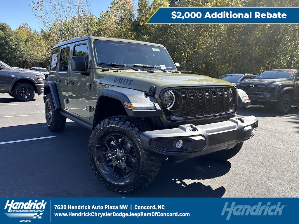 New 2026 Jeep Wrangler Willys Sport Utility