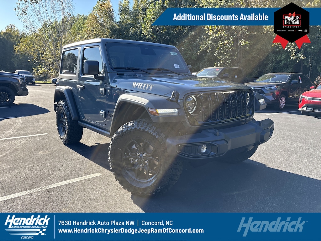 New 2026 Jeep Wrangler Willys Sport Utility