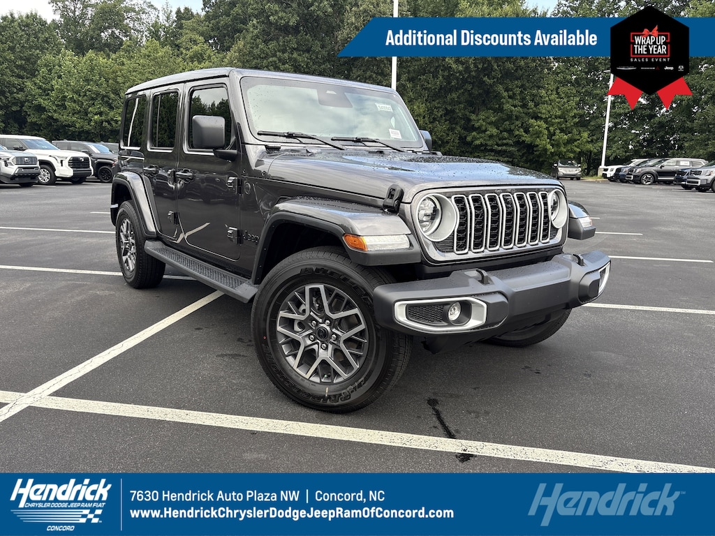 New 2025 Jeep Wrangler Sahara Sport Utility