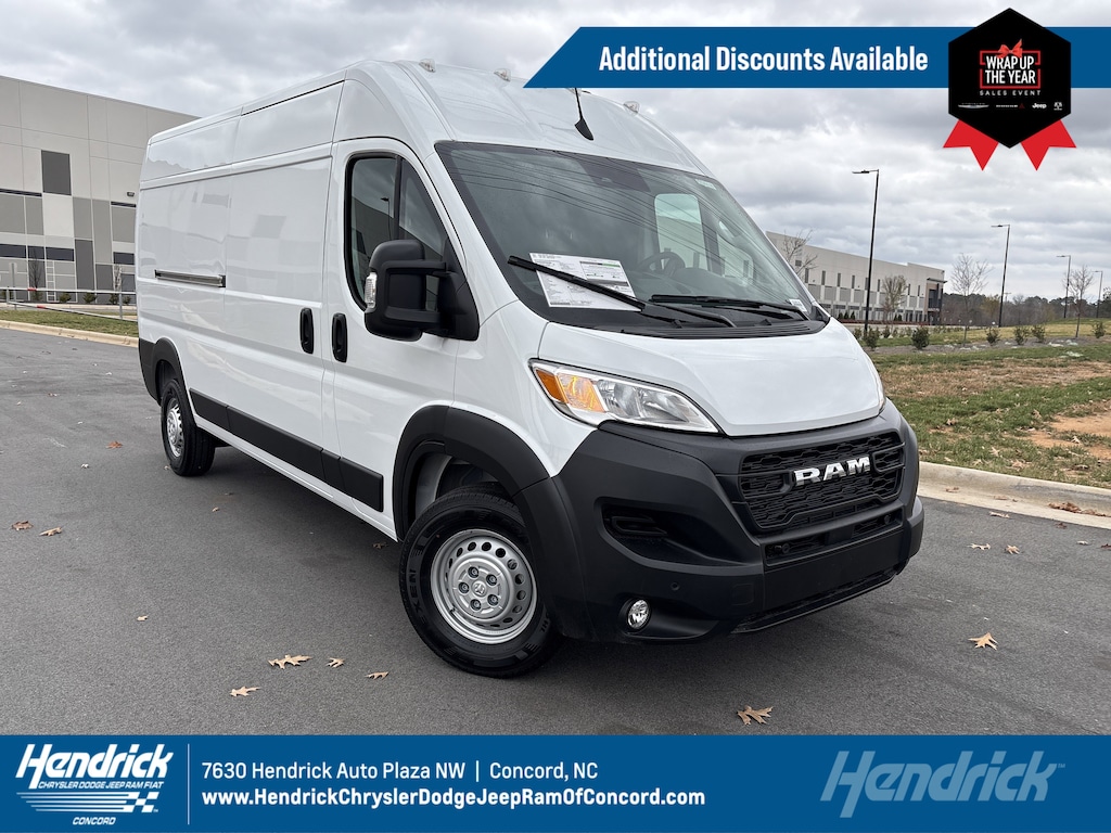New 2026 Ram Promaster Cargo Van Tradesman Cargo Van