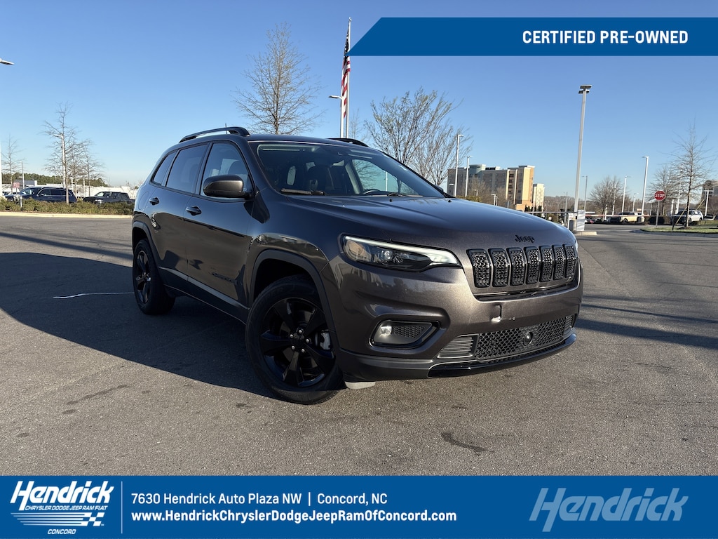 Certified 2021 Jeep Cherokee Altitude SUV
