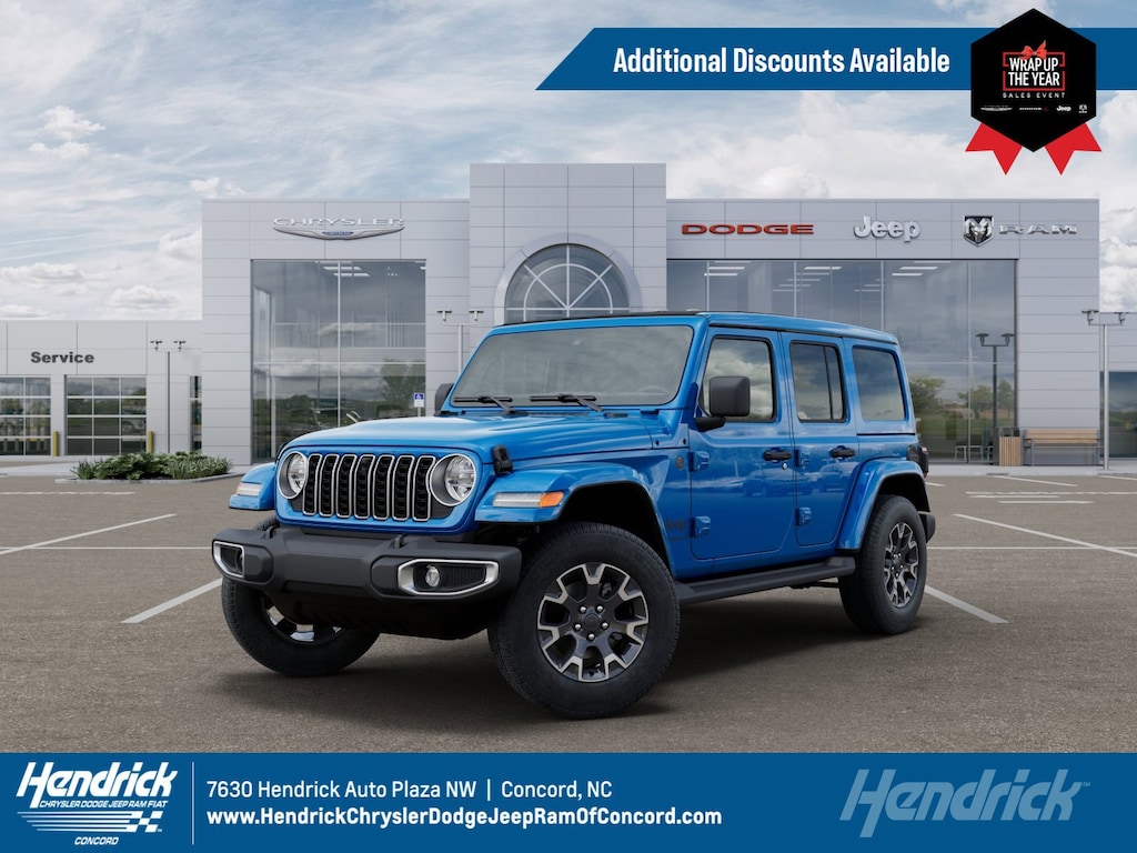 New 2026 Jeep Wrangler Sahara Sport Utility
