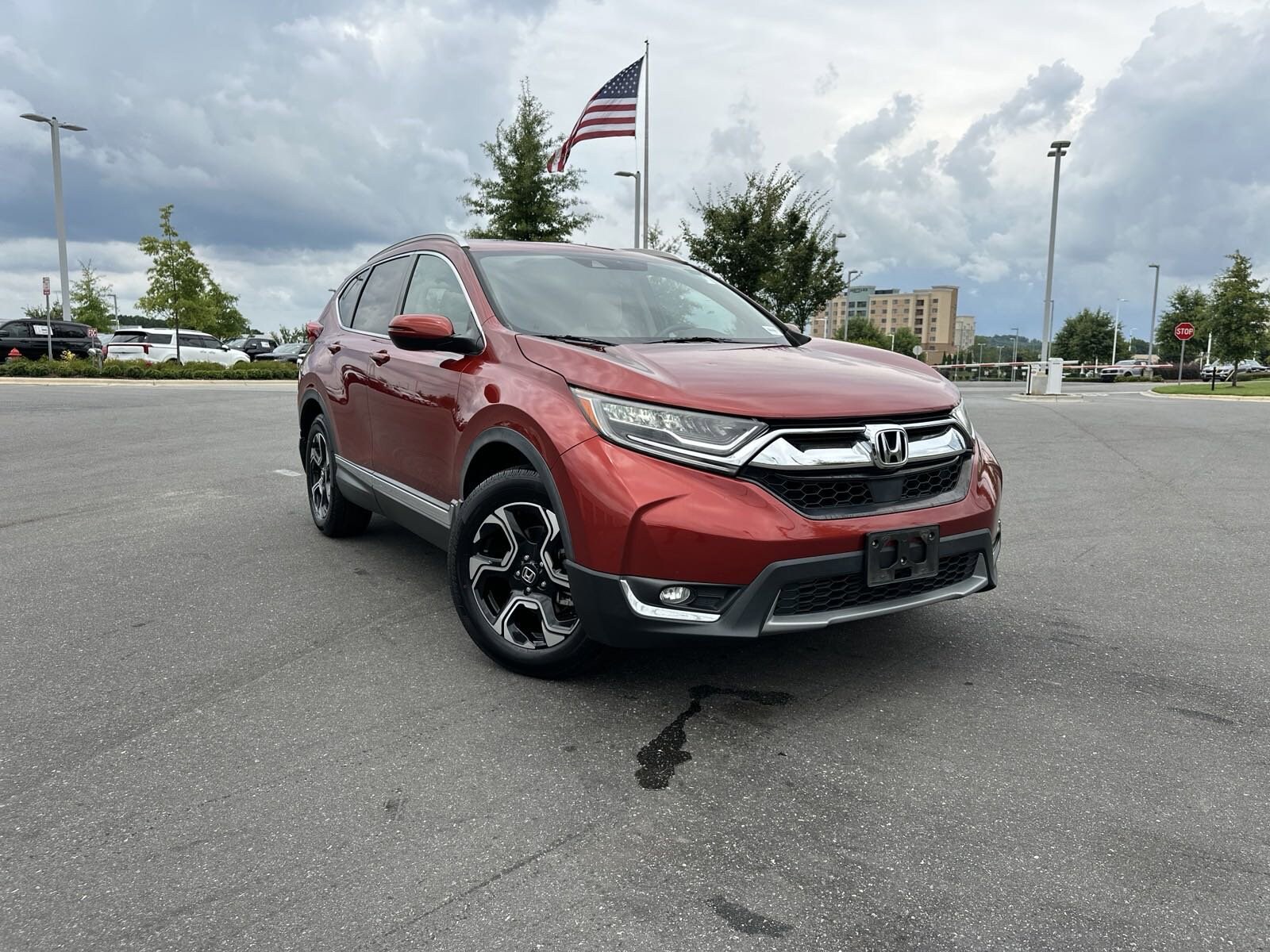 Used 2018 Honda CR-V Touring with VIN 2HKRW2H91JH605914 for sale in Concord, NC