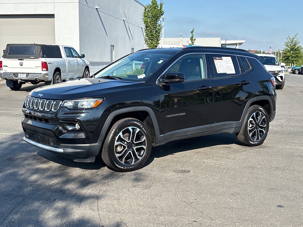 Certified 2022 Jeep Compass Limited SUV