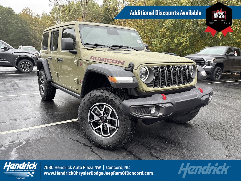 New 2026 Jeep Wrangler Rubicon Sport Utility