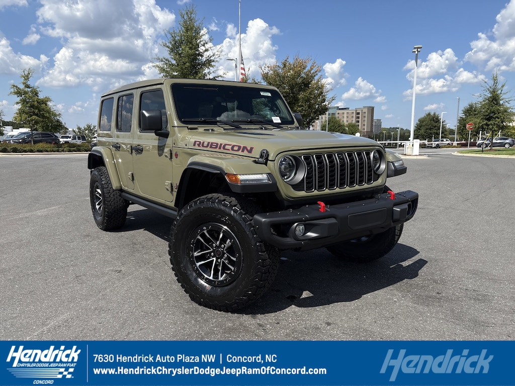 New 2025 Jeep Wrangler Rubicon X Sport Utility