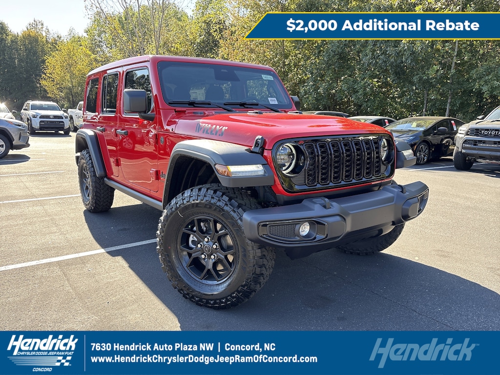 New 2026 Jeep Wrangler Willys Sport Utility