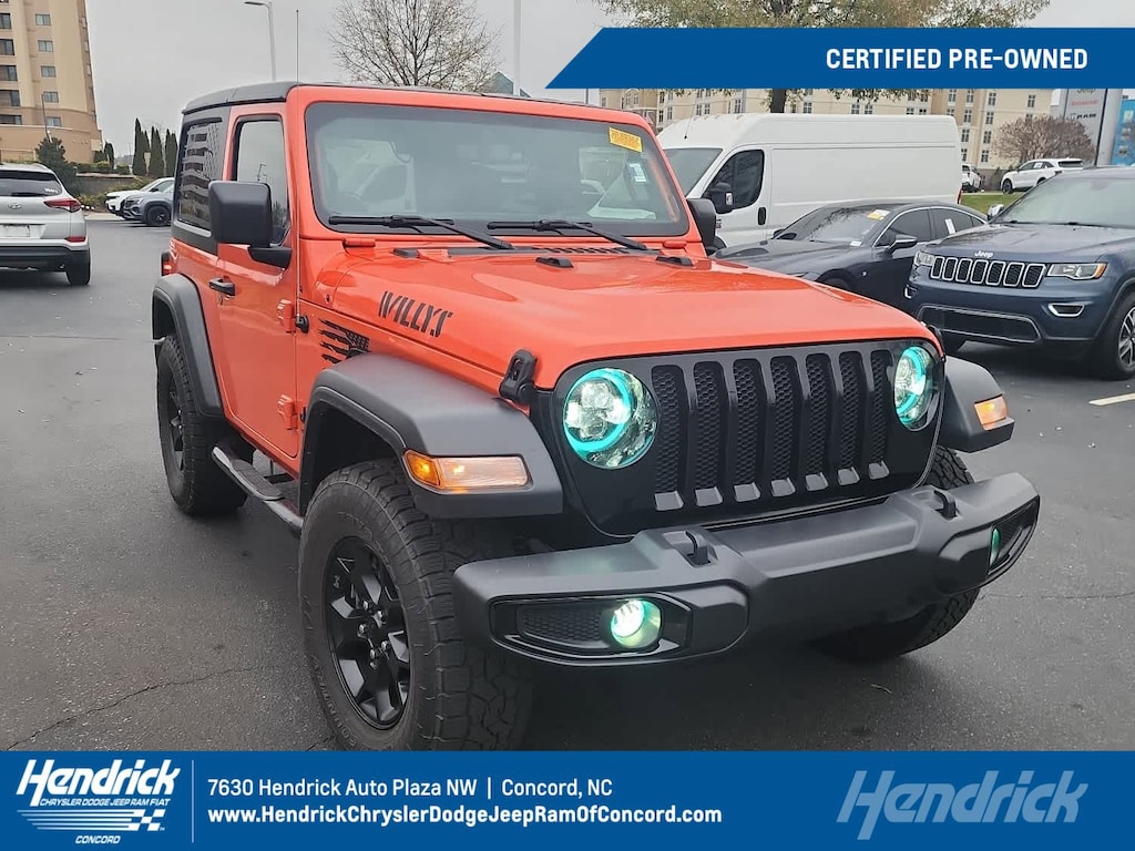 Used 2023 Jeep Wrangler Willys Convertible