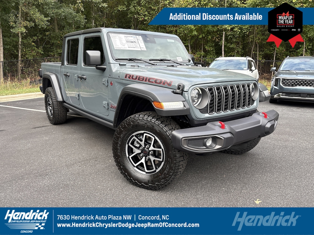 New 2025 Jeep Gladiator Rubicon Pickup