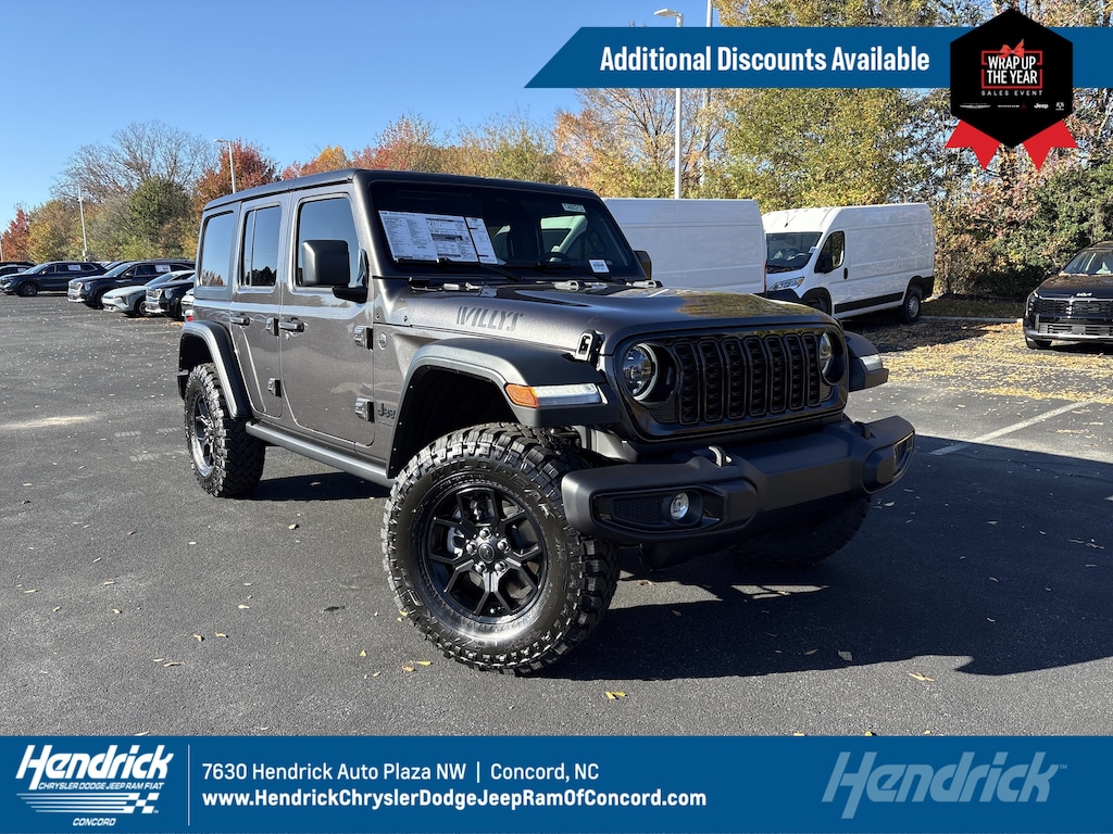 New 2026 Jeep Wrangler Willys Sport Utility
