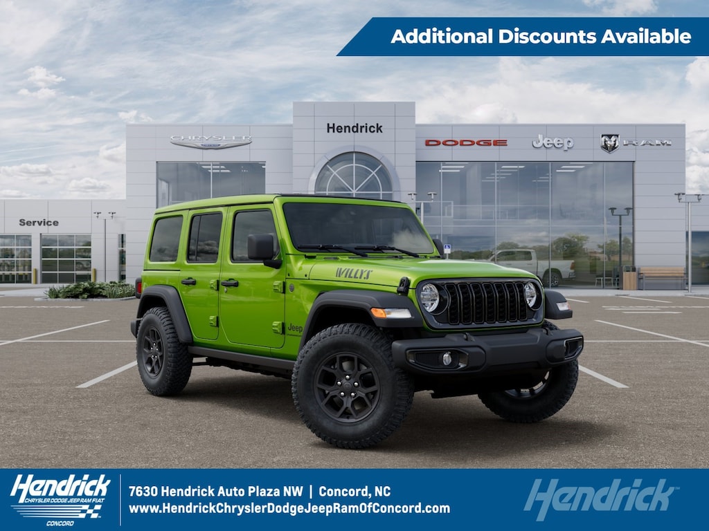 New 2026 Jeep Wrangler Willys Sport Utility