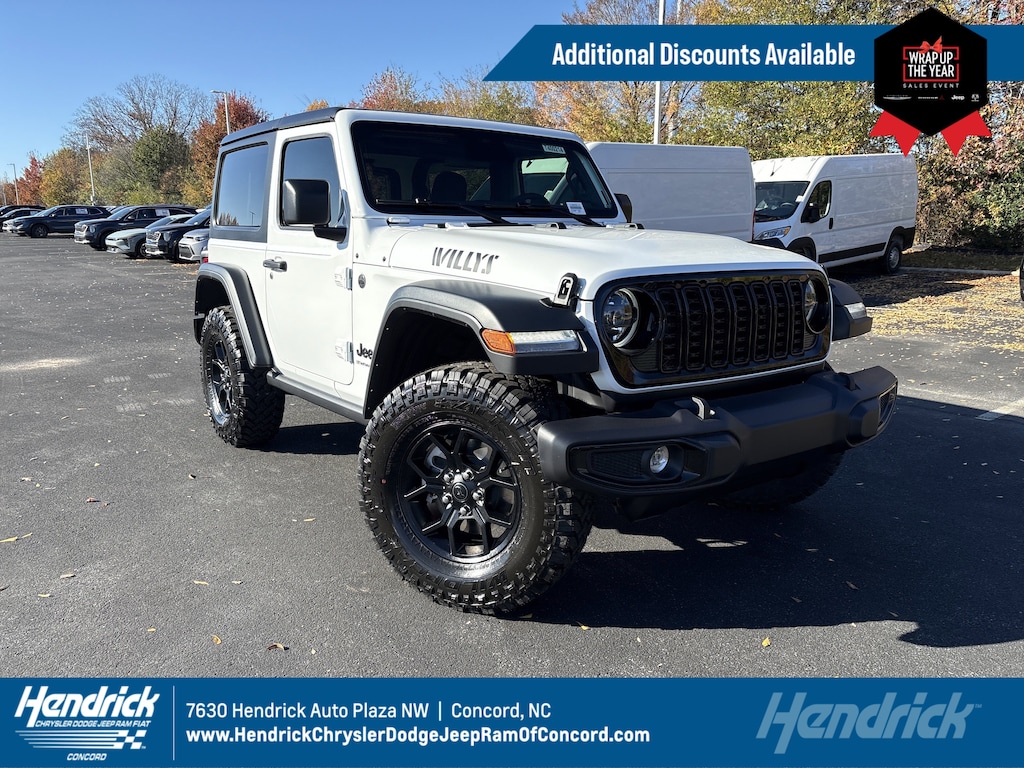 New 2026 Jeep Wrangler Willys Sport Utility