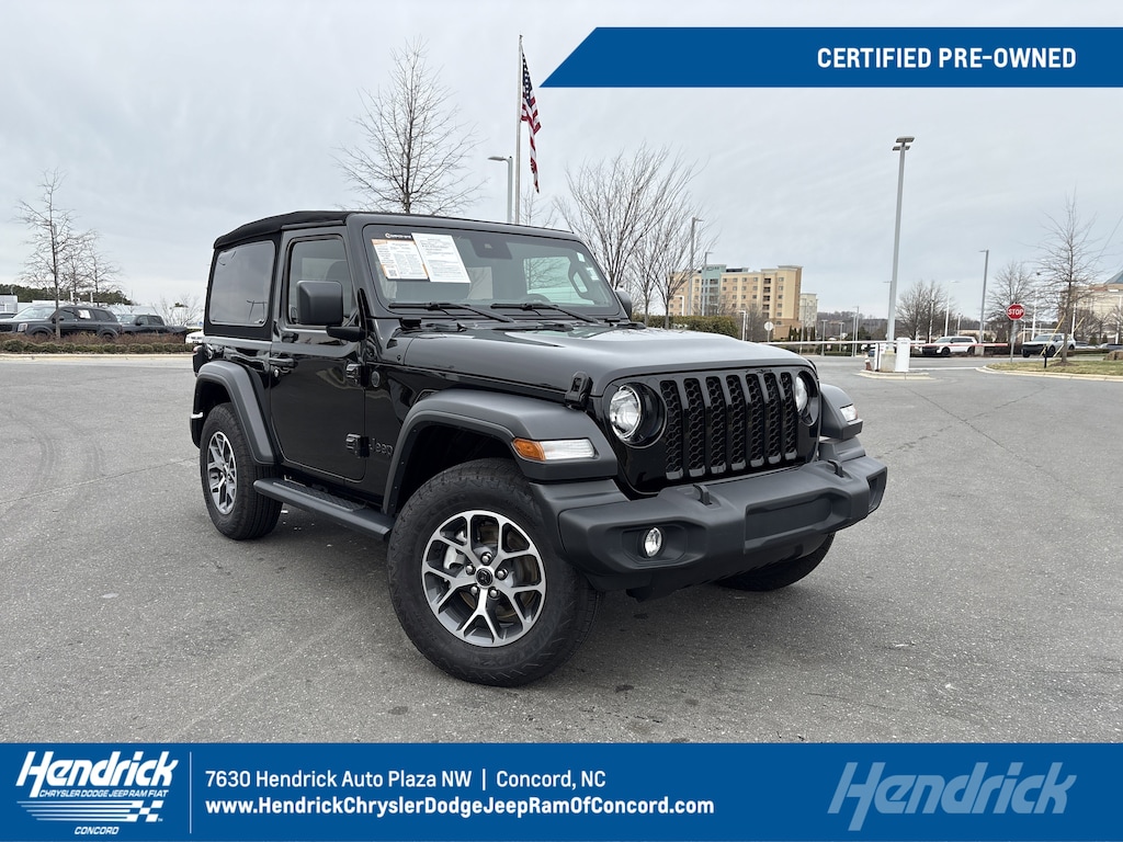 Certified 2024 Jeep Wrangler Sport S Convertible