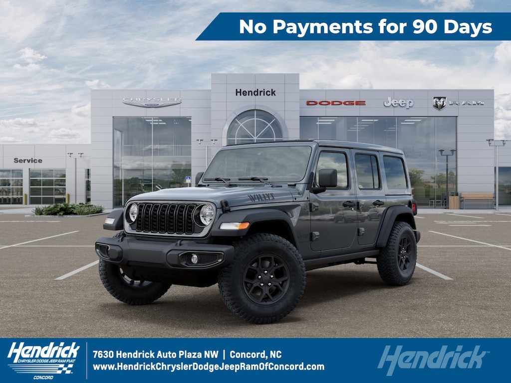 New 2026 Jeep Wrangler Willys Sport Utility