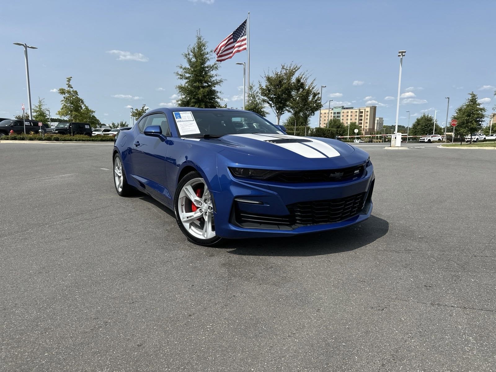 Used 2021 Chevrolet Camaro 2SS with VIN 1G1FH1R7XM0142878 for sale in Concord, NC