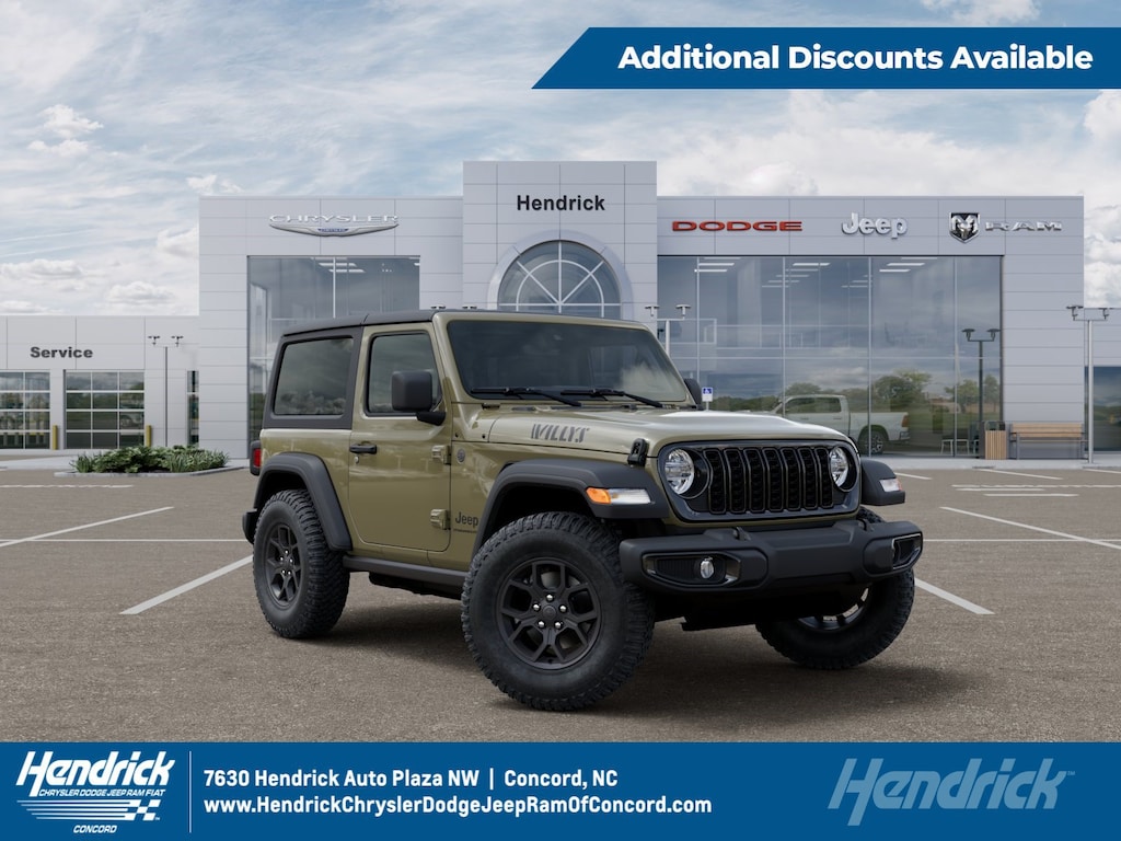 New 2026 Jeep Wrangler Willys Sport Utility