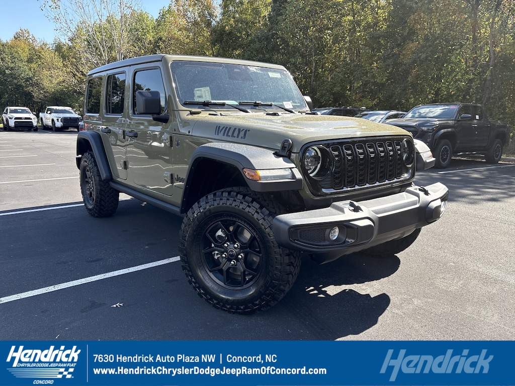 New 2026 Jeep Wrangler Willys Sport Utility