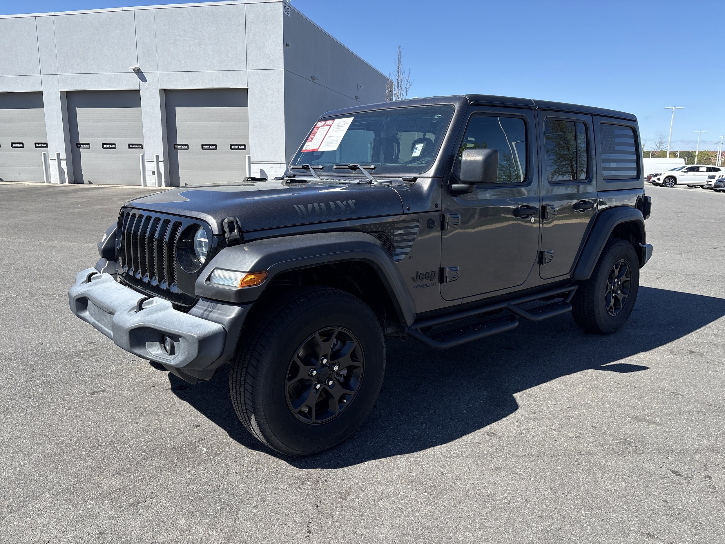 2020 Jeep Wrangler Unlimited Willys photo 4