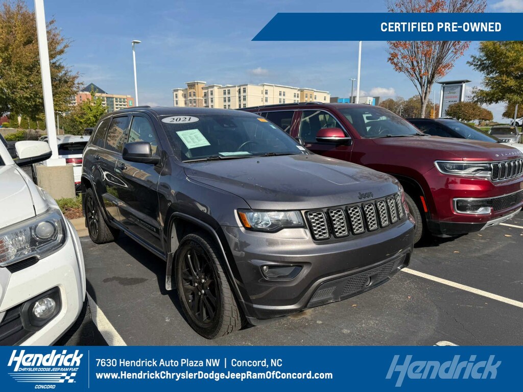 Certified 2021 Jeep Grand Cherokee Laredo X SUV