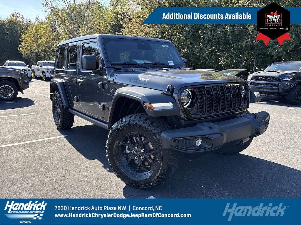 New 2026 Jeep Wrangler Willys Sport Utility