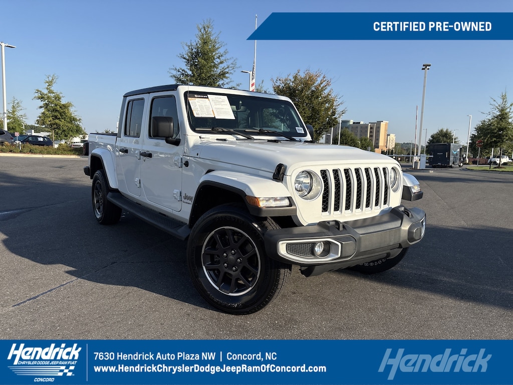 Certified 2022 Jeep Gladiator Overland Pickup