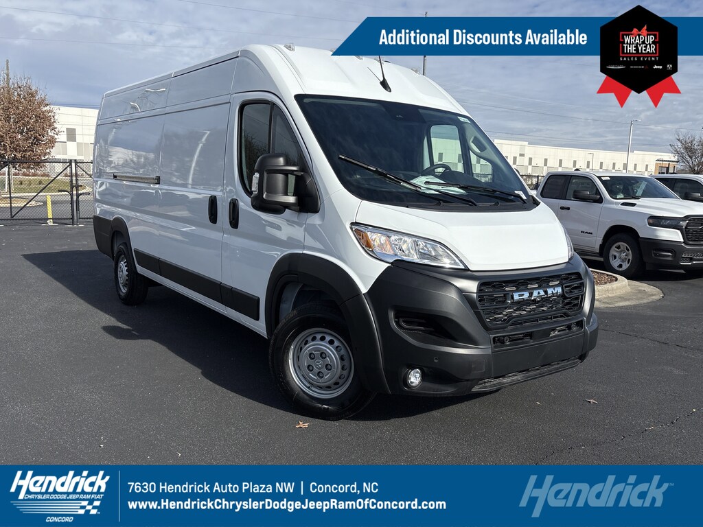 New 2026 Ram Promaster Cargo Van Tradesman Cargo Van