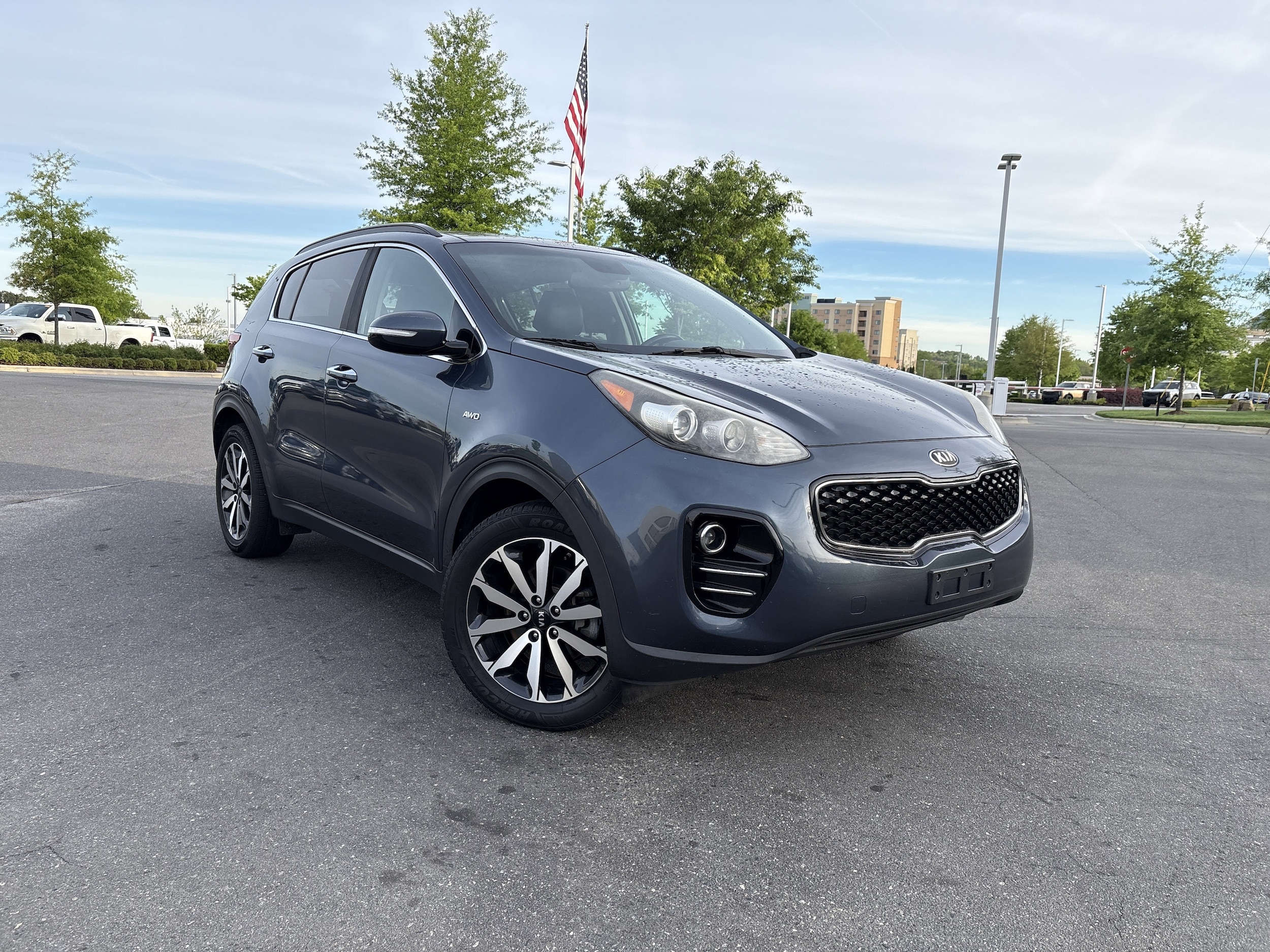 Used 2018 Kia Sportage EX with VIN KNDPNCAC6J7399631 for sale in Concord, NC