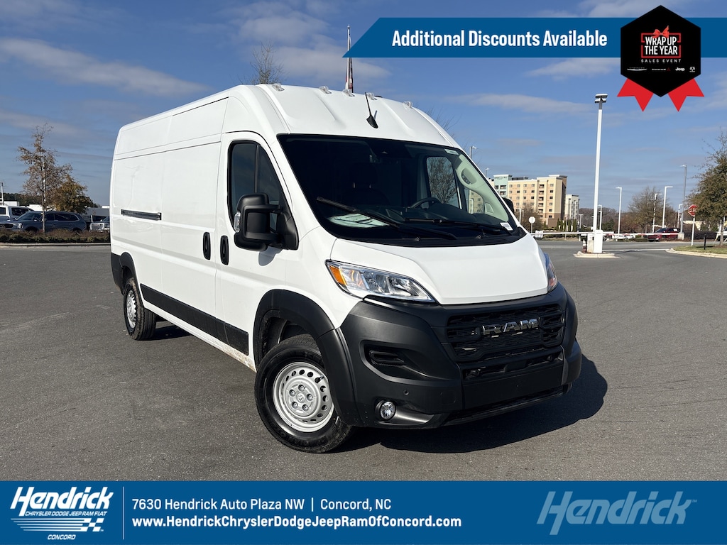 New 2026 Ram Promaster Cargo Van Tradesman Cargo Van