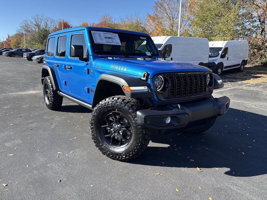 New 2026 Jeep Wrangler Willys Sport Utility