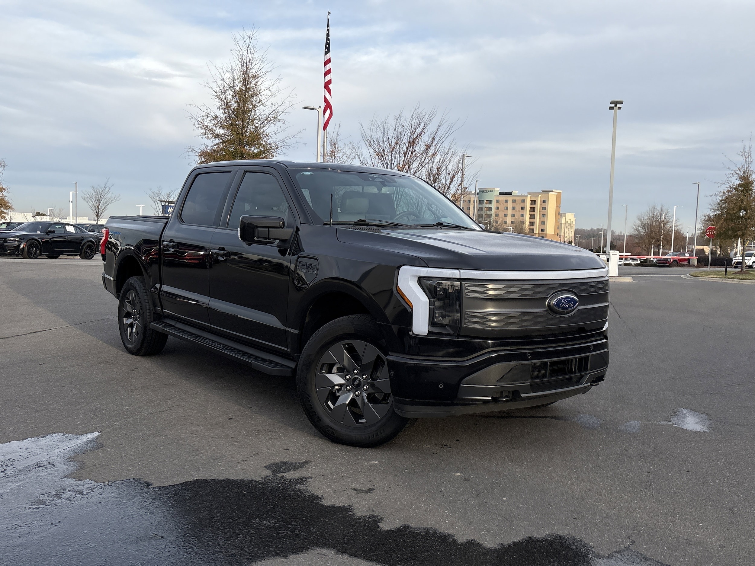Used 2023 Ford F-150 Lightning Lariat with VIN 1FT6W1EV9PWG52979 for sale in Concord, NC