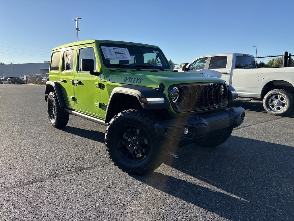 New 2026 Jeep Wrangler Willys Sport Utility