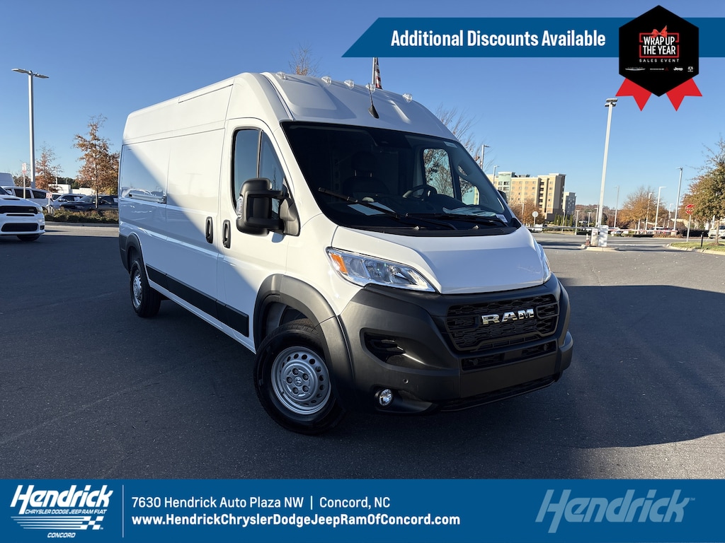 New 2026 Ram Promaster Cargo Van Tradesman Cargo Van