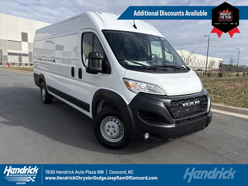 New 2026 Ram Promaster Cargo Van Tradesman Cargo Van