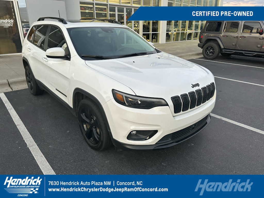 Used 2021 Jeep Cherokee Altitude SUV