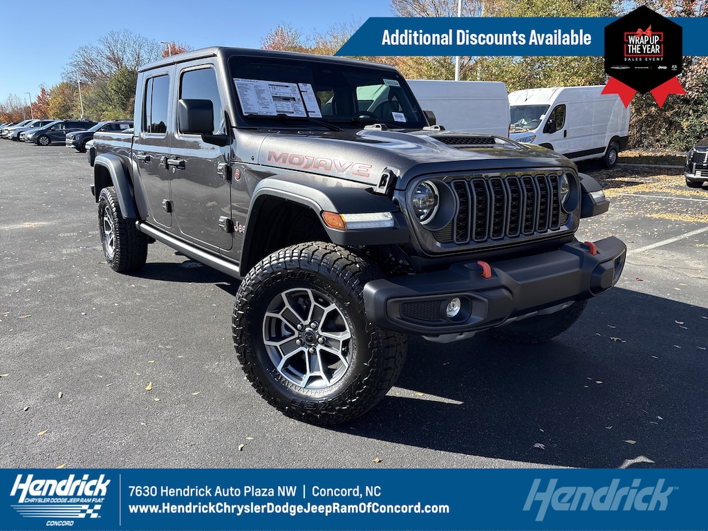 New 2026 Jeep Gladiator Mojave Pickup