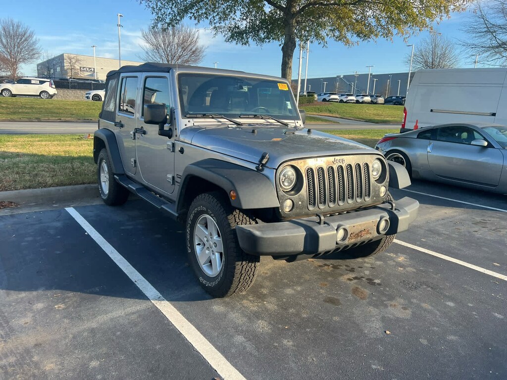 Used 2018 Jeep Wrangler JK Unlimited Sport S Convertible