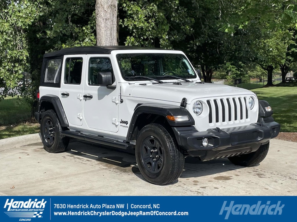 Used 2022 Jeep Wrangler Unlimited Sport Convertible