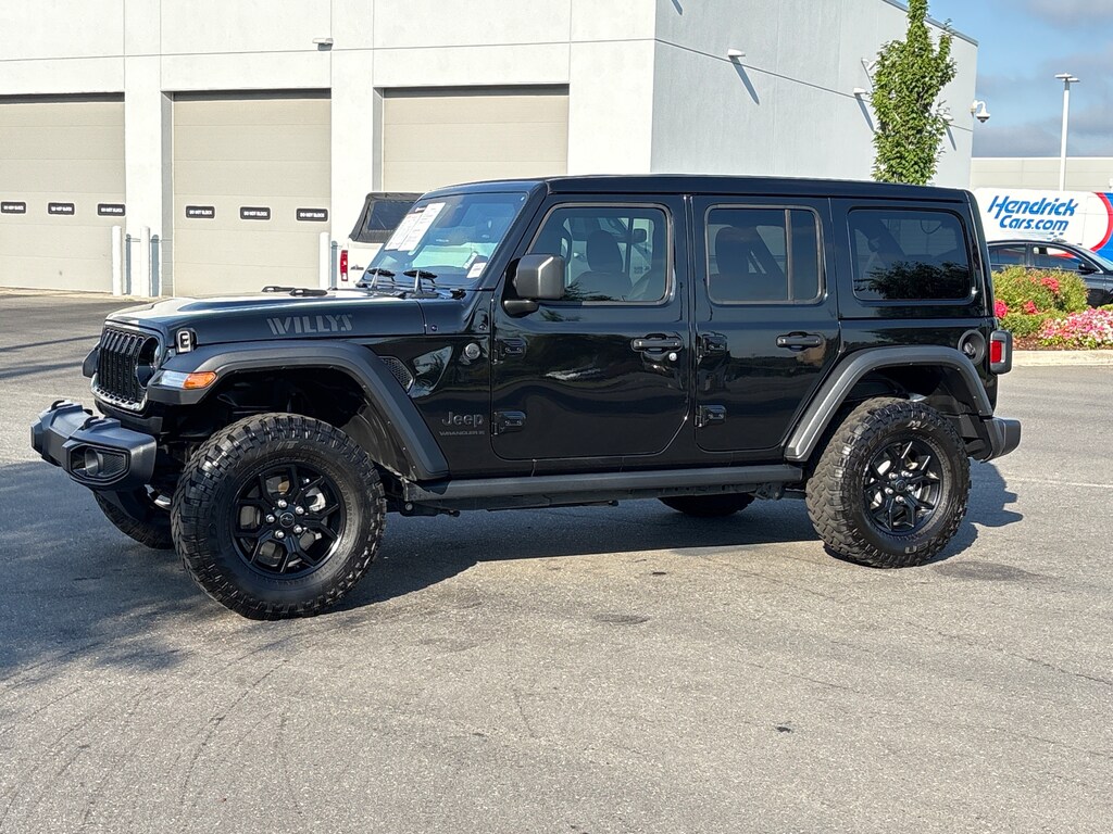 Certified 2025 Jeep Wrangler Willys Convertible