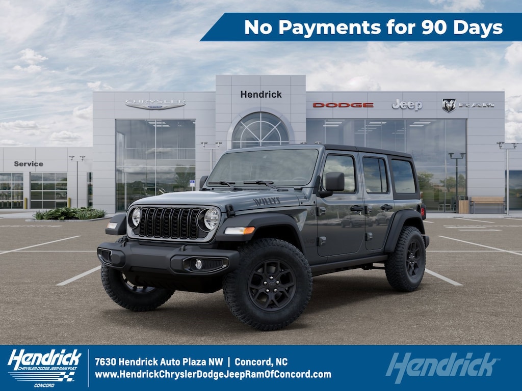 New 2026 Jeep Wrangler Willys Sport Utility