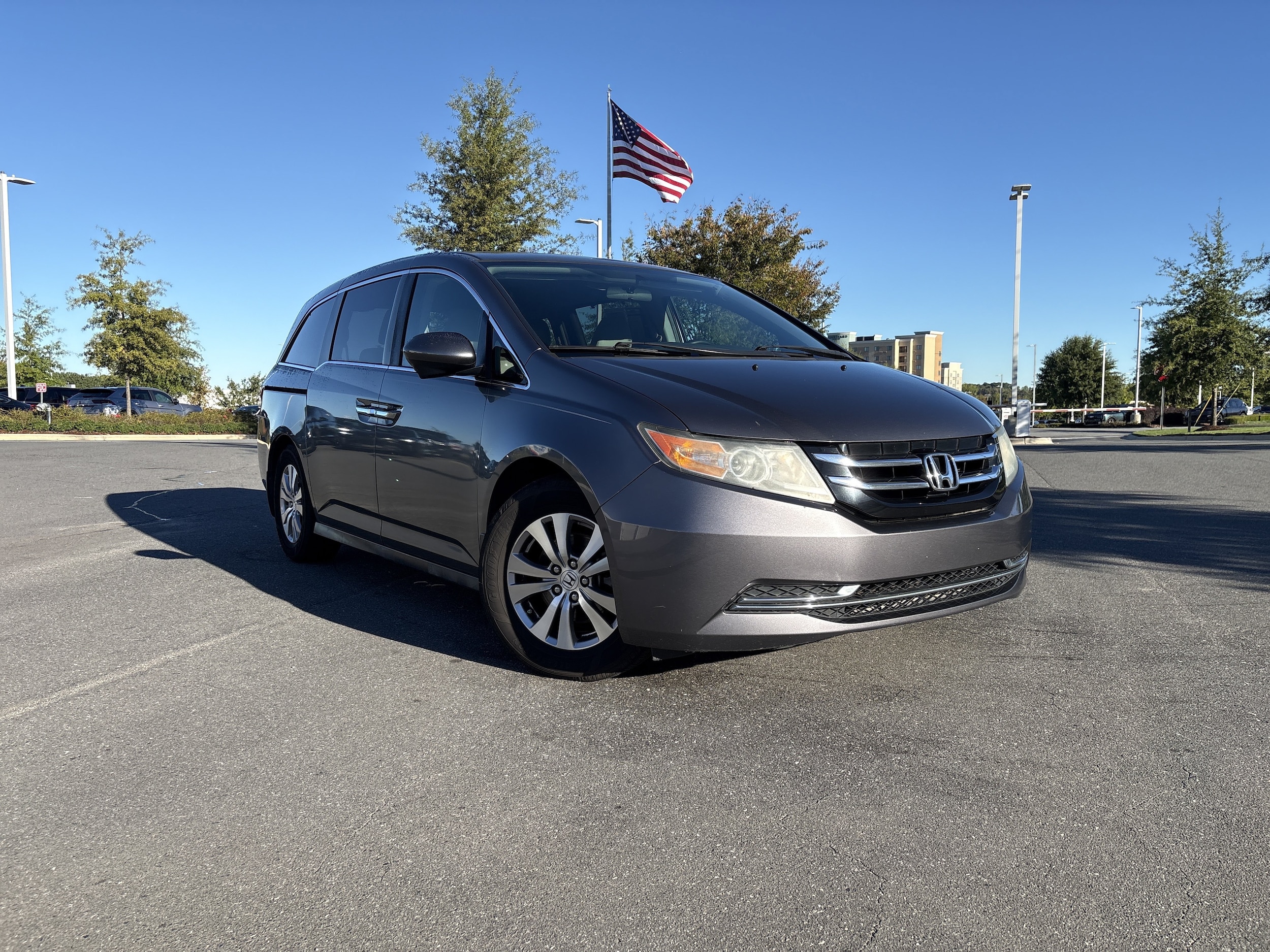 Used 2014 Honda Odyssey EX with VIN 5FNRL5H43EB125103 for sale in Concord, NC