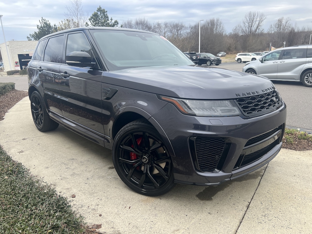 Used 2021 Land Rover Range Rover Sport SVR SUV