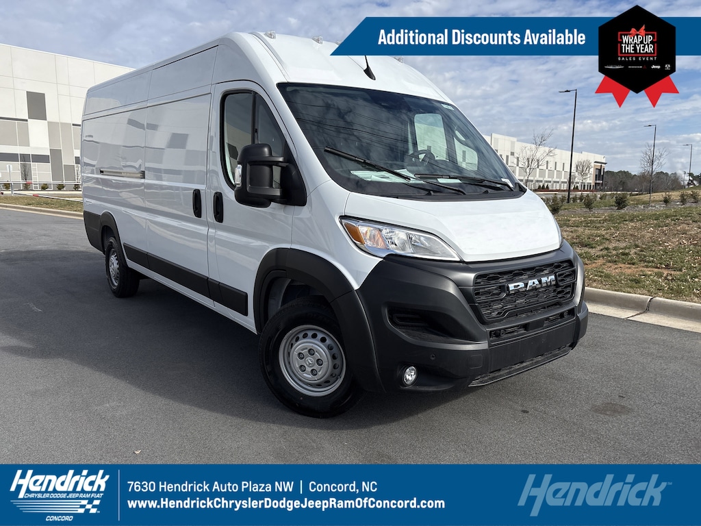 New 2026 Ram Promaster Cargo Van Tradesman Cargo Van