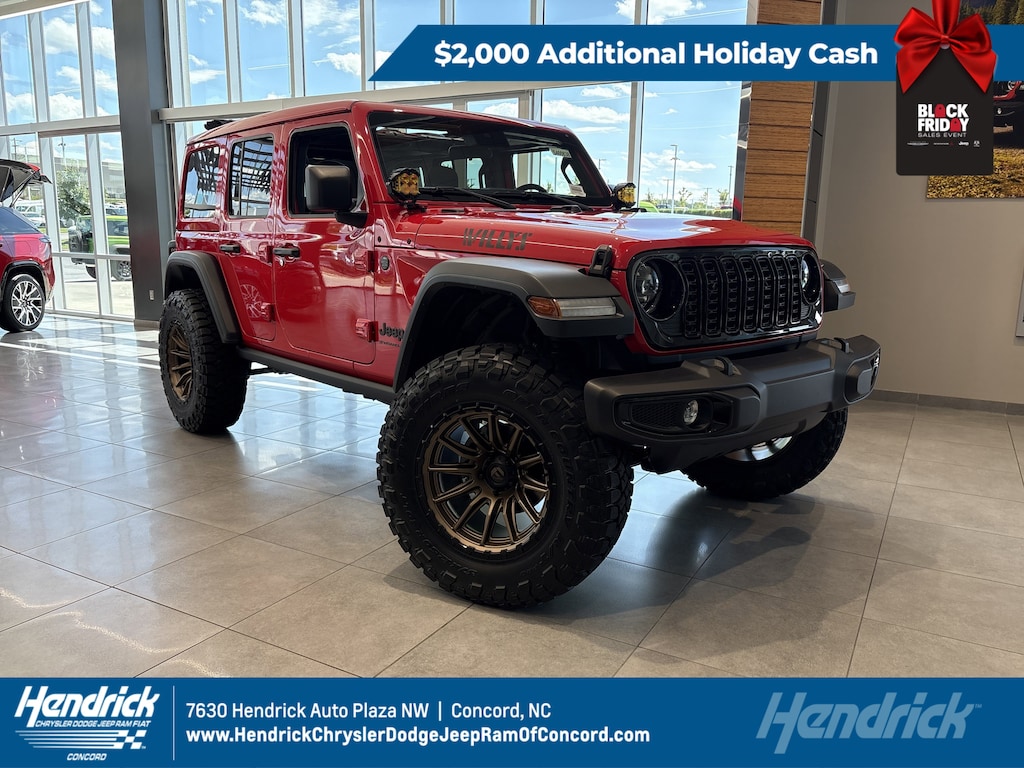 New 2025 Jeep Wrangler Willys Sport Utility