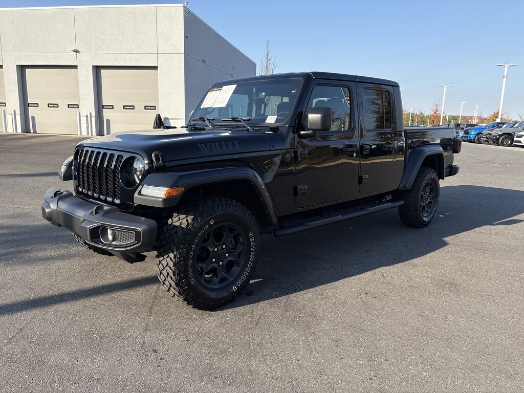 Certified 2023 Jeep Gladiator Willys Pickup