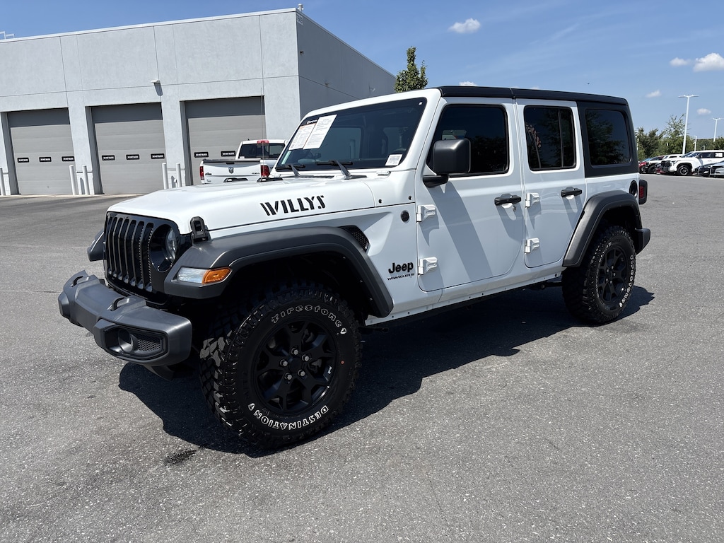 Used 2023 Jeep Wrangler Willys Convertible
