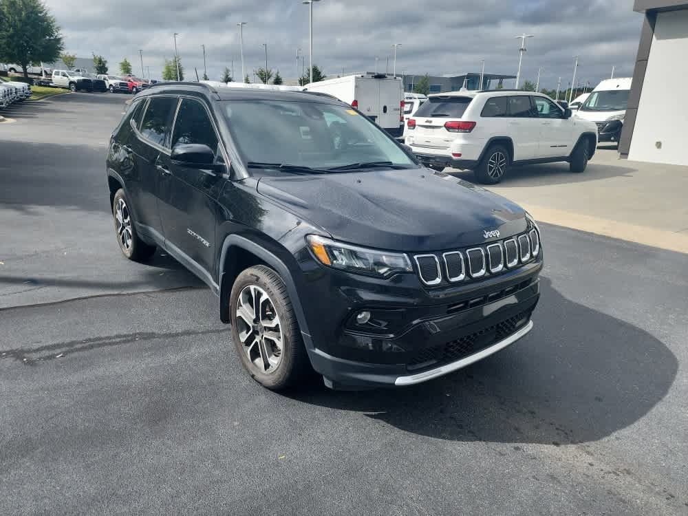 Used 2022 Jeep Compass Limited with VIN 3C4NJDCB7NT225968 for sale in Concord, NC