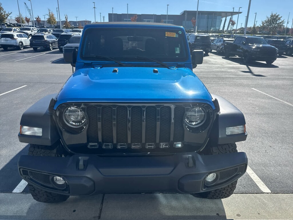 Used 2021 Jeep Wrangler Unlimited Willys Convertible