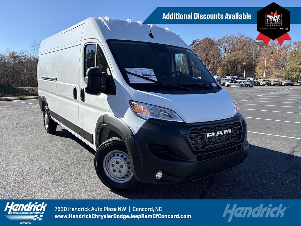 New 2026 Ram Promaster Cargo Van Tradesman Cargo Van