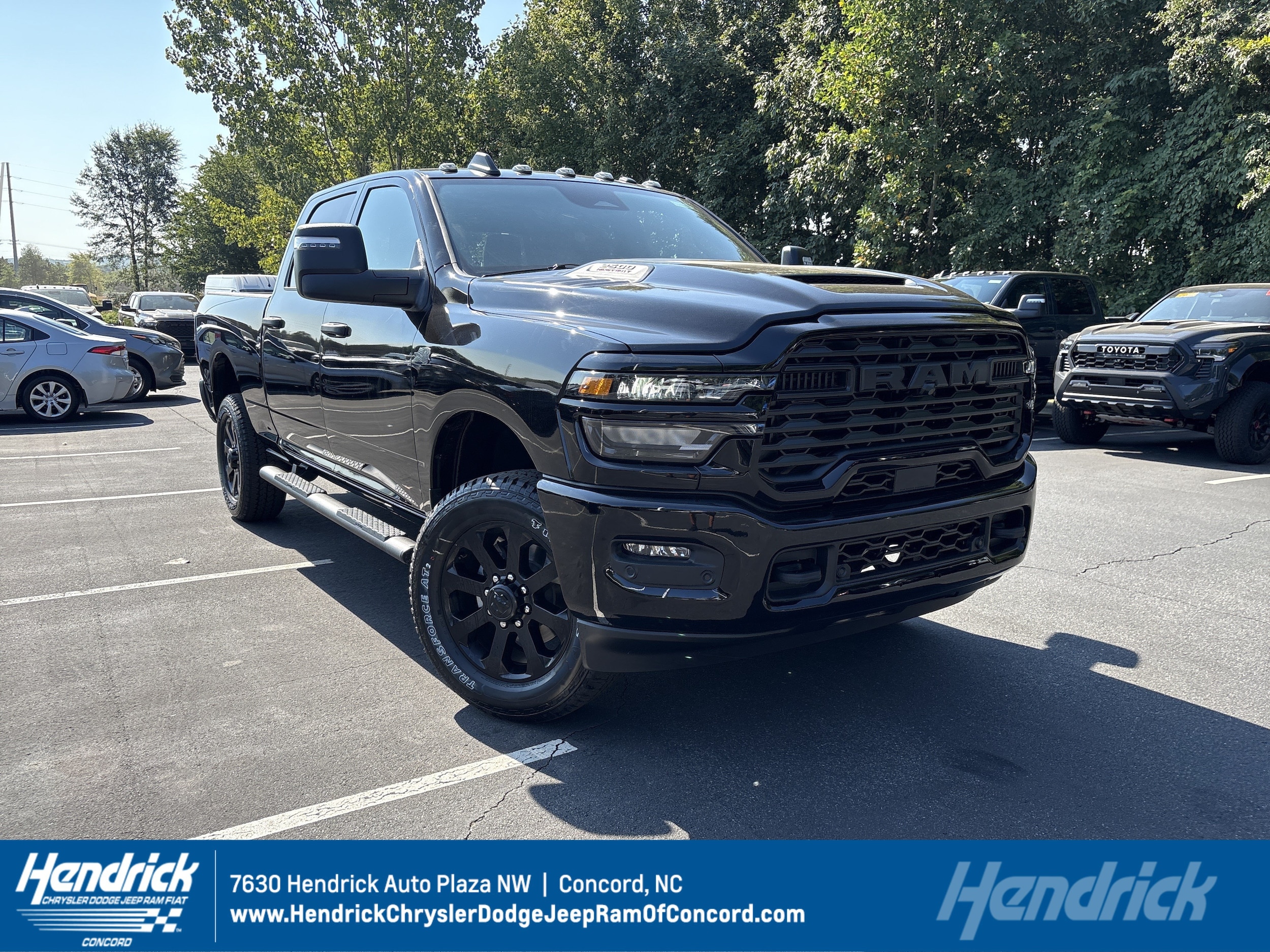 2027 Ram 2500 Black Express