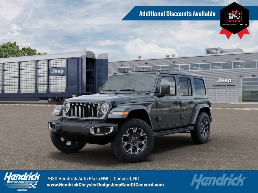 New 2026 Jeep Wrangler Sahara Sport Utility